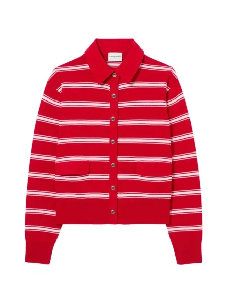 Cardigan Claudie Pierlot cu dungi roșu