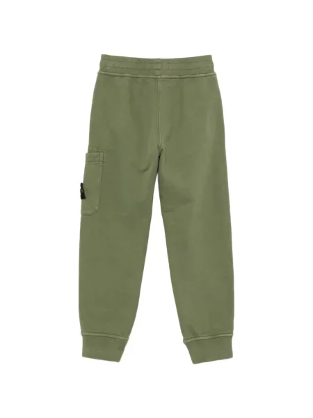 Dětské cargo kalhoty Stone Island zelené