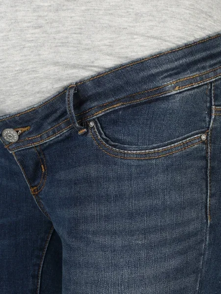 Only Maternity Jeans denim albastru