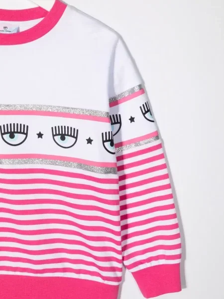 Bluza dziecięca Chiara Ferragni różowa