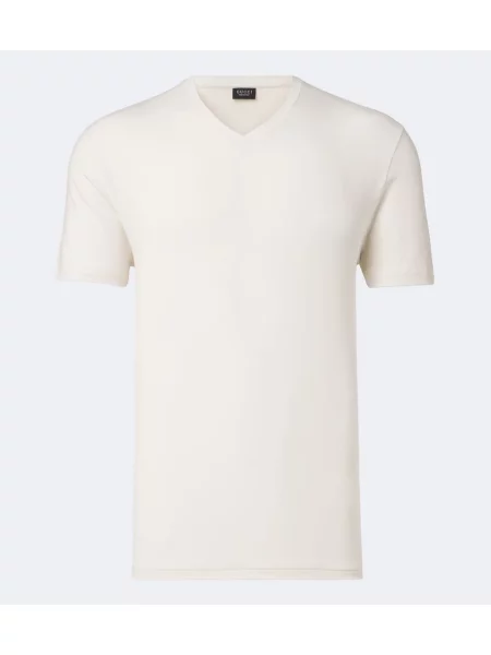 Tricou Gucci din jerseu alb