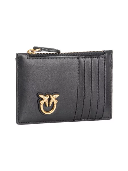 Pinko portofel de piele negru