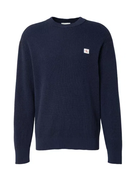 Calvin Klein Jeans Pulover CLSC închis albastru
