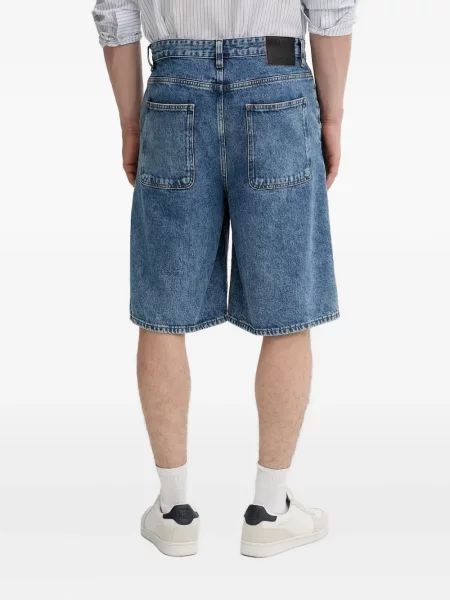 Pantaloni scurți din denim Won Hundred albastru