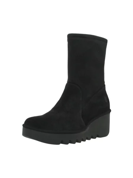 Buty do kostki Fly London skórzane czarne