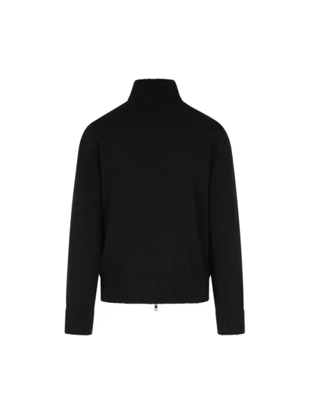 Kardigan Moncler wełniany czarny