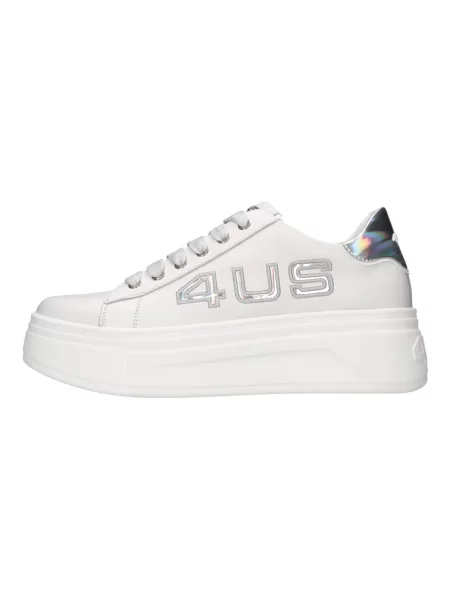 Sneakersy Paciotti skórzane białe