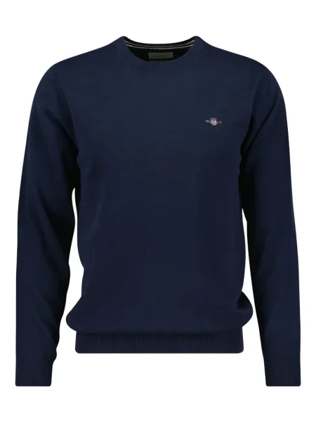 Вълнен суитчър Gant синьо