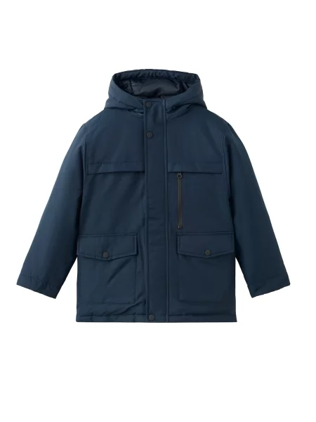 MANGO KIDS Geacă de primăvară-toamnă ADRIA bleumarin