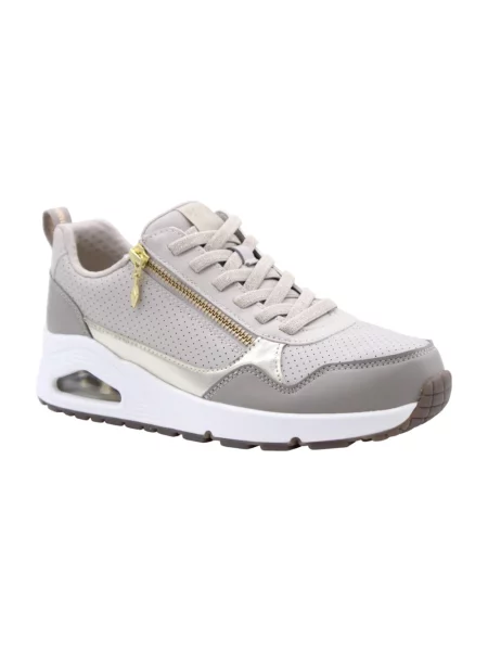 Sneakersy Skechers beżowe