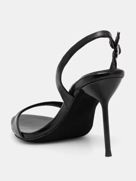 Шкіряні сандалі Jeffrey Campbell Go-Getter чорний