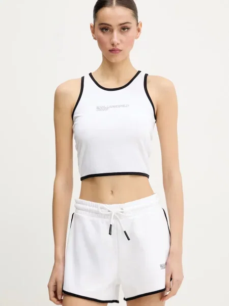 Top Karl Lagerfeld Jeans bílý