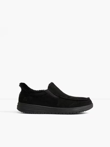 Wsuwane sneakersy marki Skechers czarne