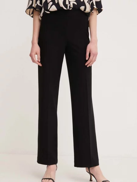 Joseph Ribkoff spodnie proste high waist czarny