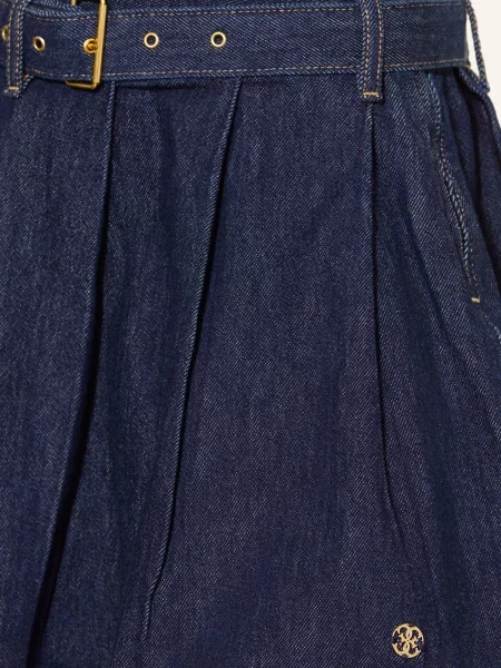 Guess Spódnica Dżinsowa blau niebieska
