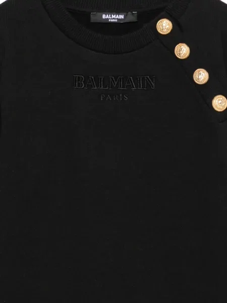 Bluza dziecięca Balmain czarna