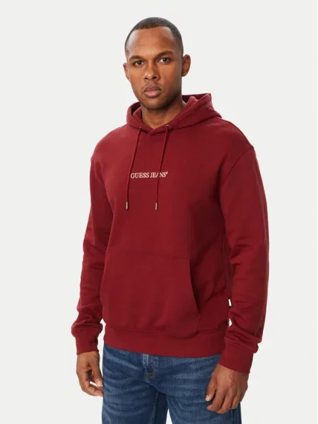 Mikina Guess Jeans červená