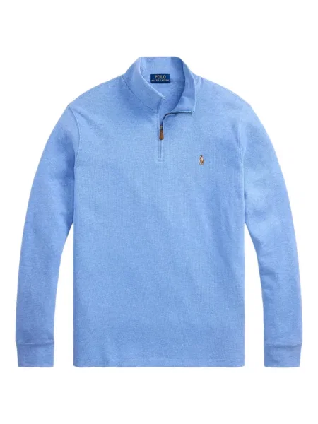 Μικρός κασκέτο Polo Ralph Lauren με χαμηλή μέση υφαίνω διαγωνίως πράσινο