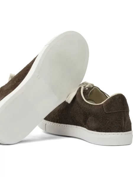 Sneakerși Common Projects din piele de căprioară maro