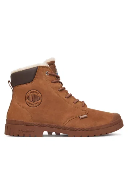 Palladium Trapery Cuff Lth Wp Wl brązowy
