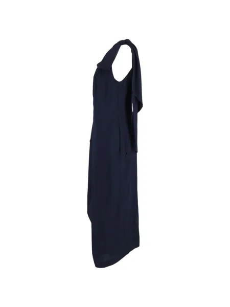 Rochie midi Rm By Roland Mouret cu funde până la genunchi de costum albastru