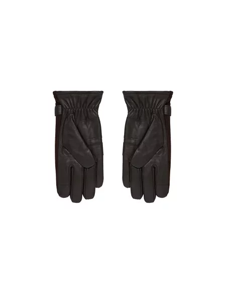 Rukavice Barbour Nelson Tamno smeđa