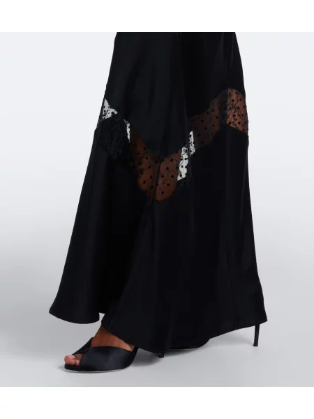 Rochie maxi Rebecca Vallance cu funde negru