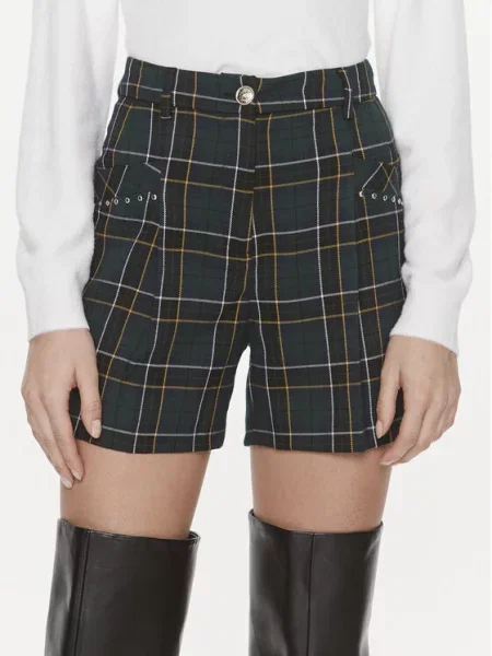 Kratke hlače iz tkanine Liu Jo zelena