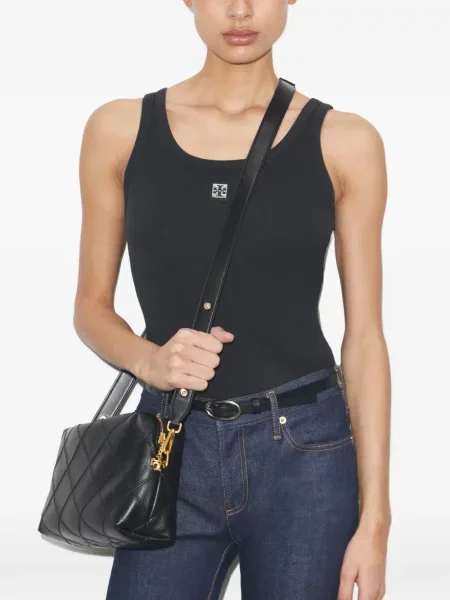 Crossbody kabelka Tory Burch bez kostic černá
