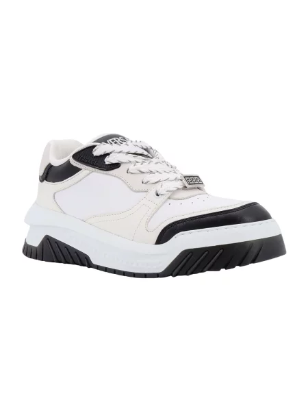 Sneakersy Versace Odissea skórzane białe