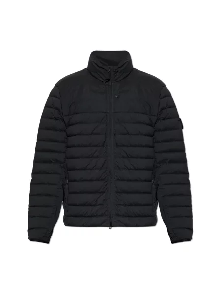 Kurtka puchowa Stone Island z kamieniami niebieska