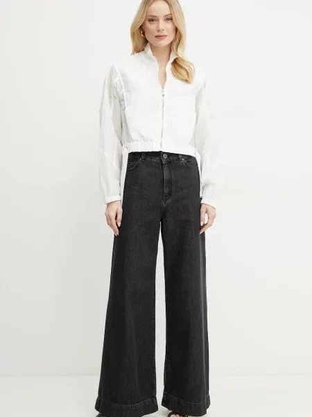 Куртка Guess FLORIE перехідна oversize білий