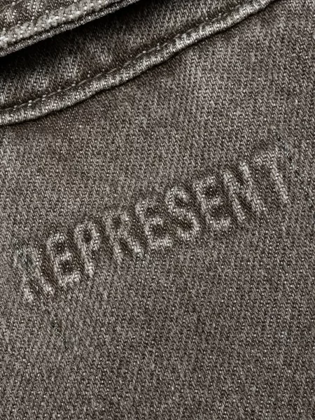 Geacă de blugi Represent gri