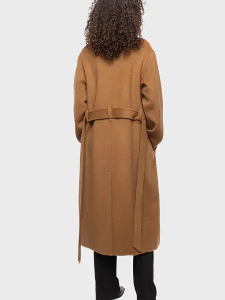 Шерстяное пальто Zadig&voltaire коричневое