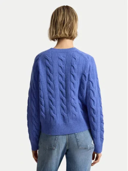 Polo Ralph Lauren Megztinis Straight Fit mėlyna