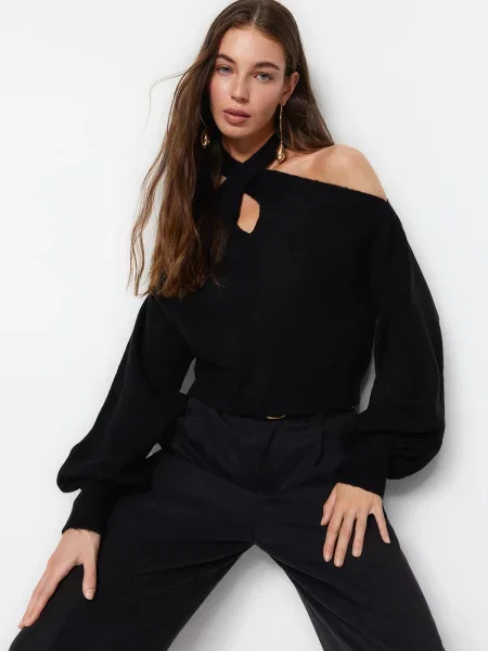 Pulover Trendyol negru