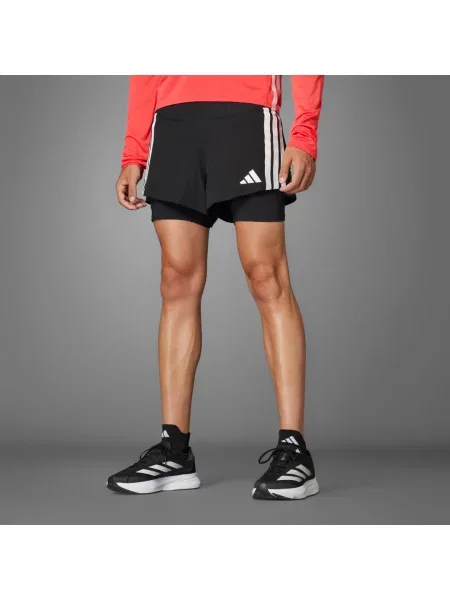 Šortky Adizero Running Gel Pocket černé