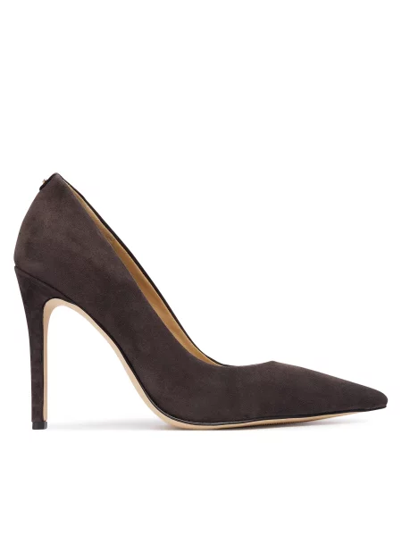Pantofi cu subțire MICHAEL Michael Kors Elyse maro