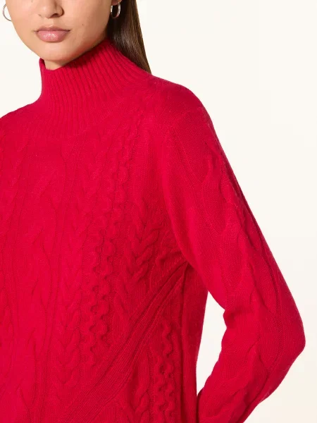Darling Harbour Sweter Z Dodatkiem Kaszmiru rot