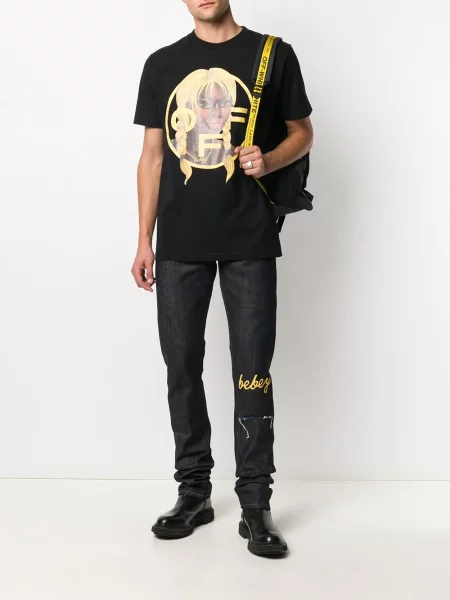 Džinsai Off-white balta