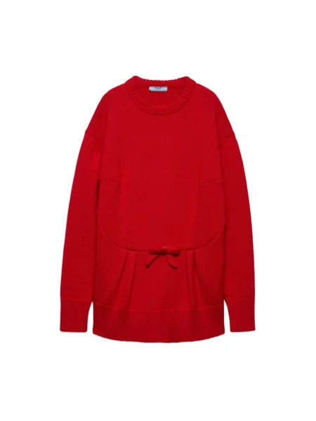 Sweter Prada czerwony