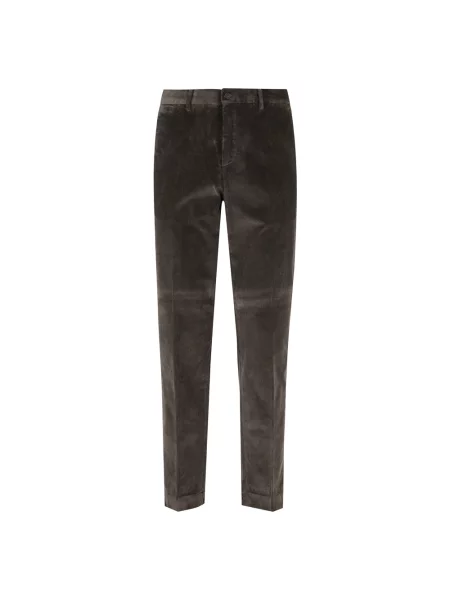 Spodnie Seventy brązowe