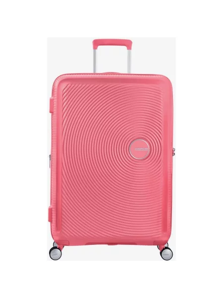 Walizka American Tourister Soundbox Spinner różowa