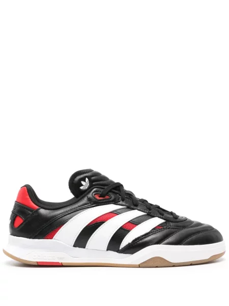 Sneakerși Adidas Predator din piele verde