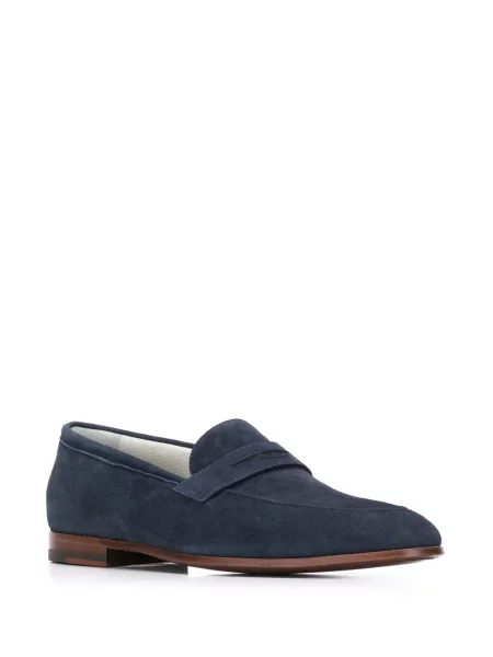 Pantofi loafer Scarosso slip-on albastru
