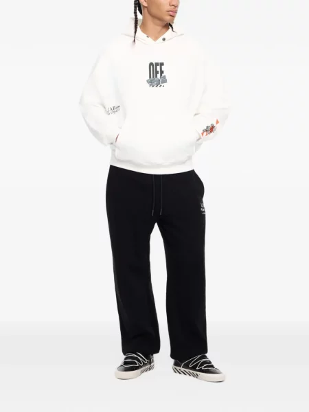 Hanorac cu glugă L/ab C/o Off-white alb