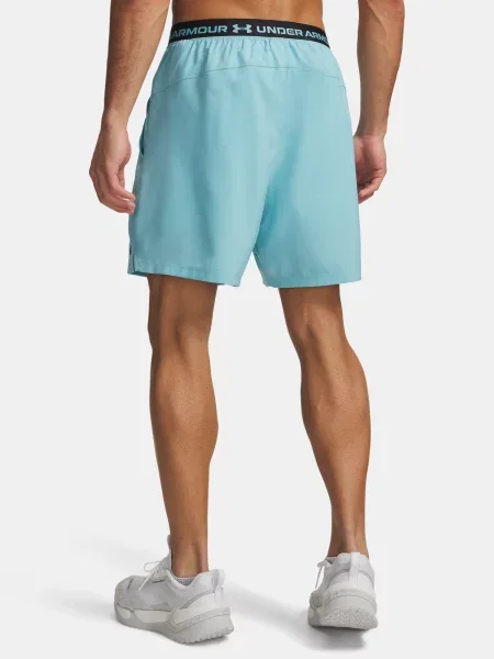 Pantaloni scurți de sport Under Armour alb