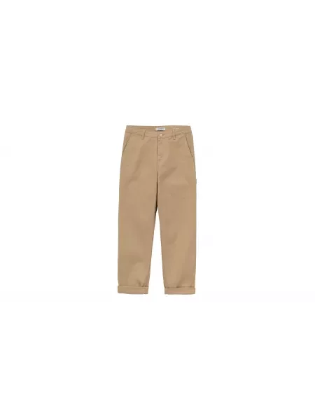 Spodnie Carhartt Wip brązowe