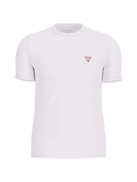 GUESS Tricou roșu / negru alb
