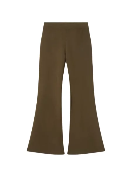 Pantaloni Stella Mccartney evazate verde